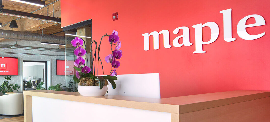 Workspace: Inside Maple’s New Homey Office